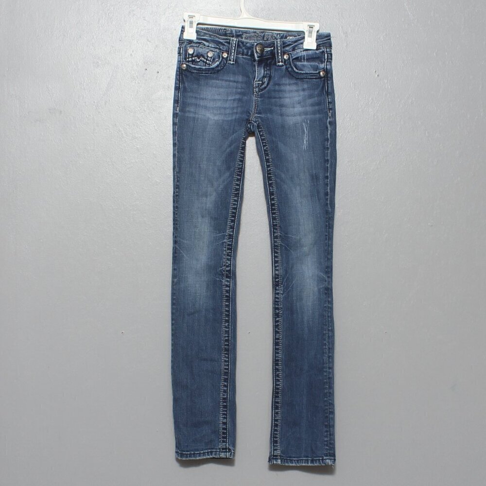 Miss me girls straight leg jeans